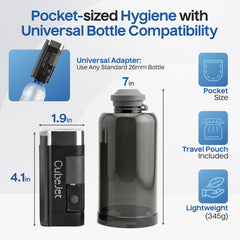 Bidet Buddy boquilla tipo varilla cercana para precisión y alcance