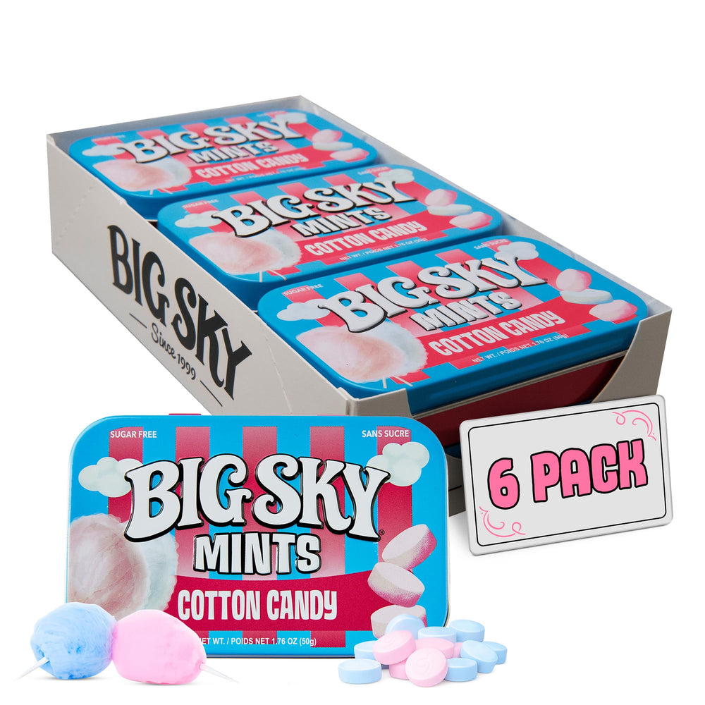 Big Sky lata frontal mostrando el diseño y contenido práctico