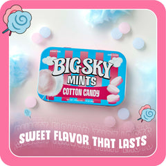Big Sky comparación de tamaño en mano para portabilidad