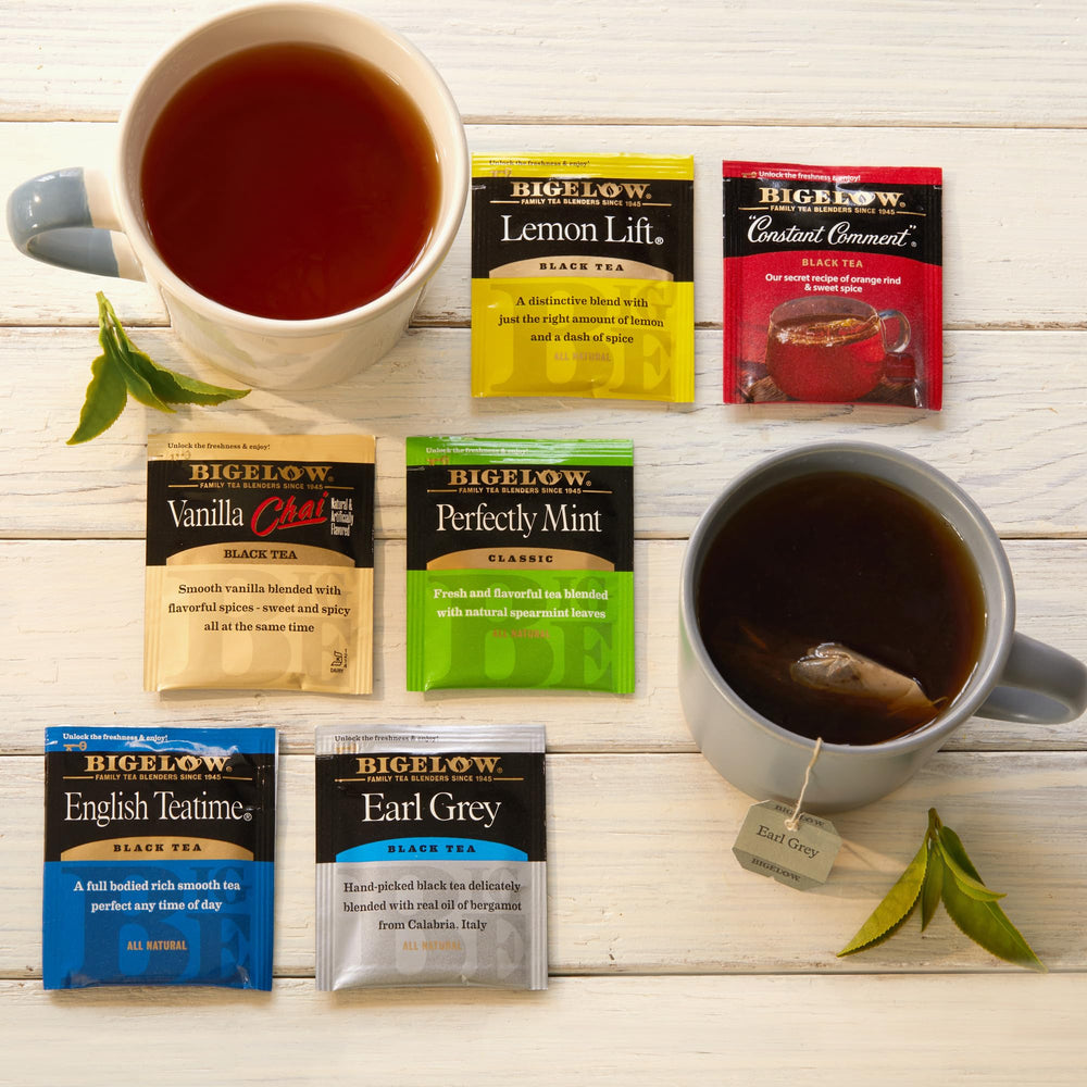 Bigelow Tea bolsitas individuales selladas que mantienen aroma