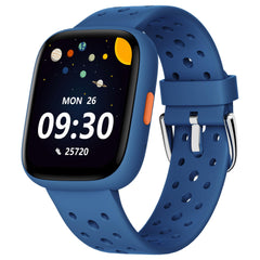 BIGGERFIVE vista frontal del reloj mostrando pantalla y botones, diseño resistente