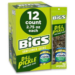 BIGS paquete frontal mostrando diseño y tamaño del snack