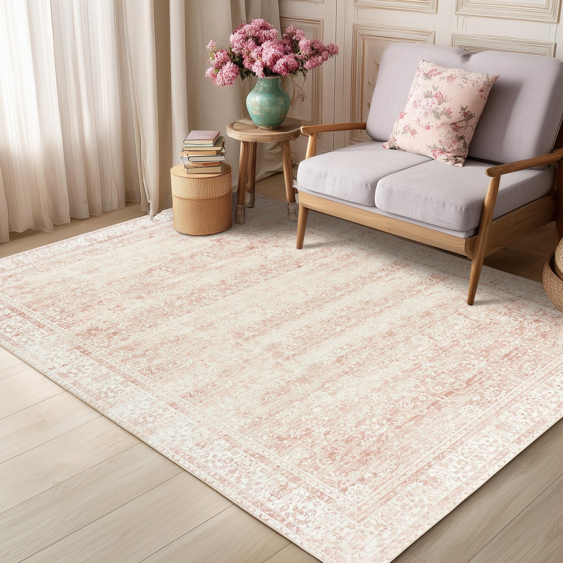BILEEHOME alfombra desplegada tras envío, pliegues mínimos