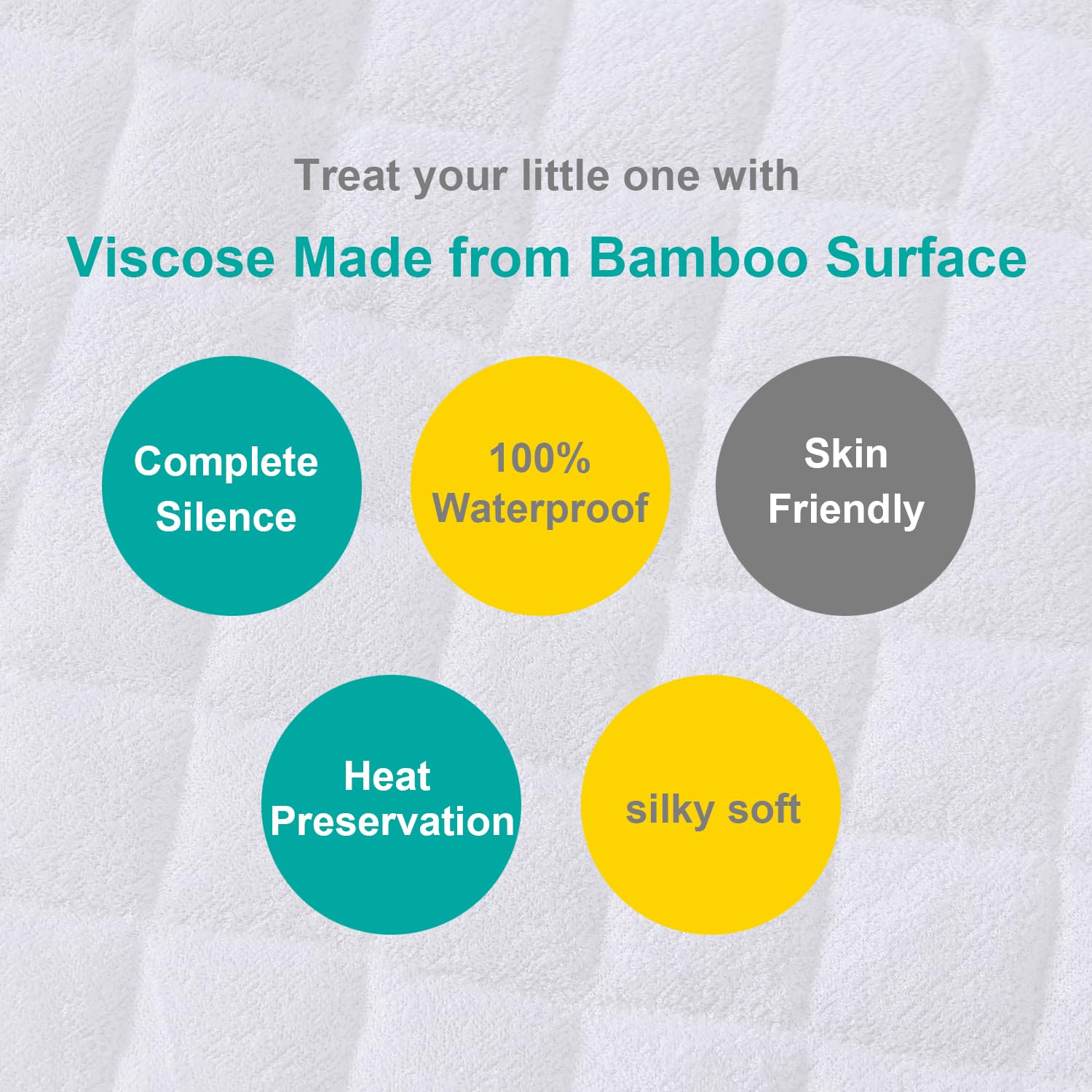 Biloban mattress pad placed inside Baby Delight bassinet demonstrating fit and peace of mind