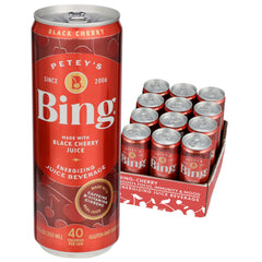 Bing lata frontal cherry mostrando diseño y sabor real