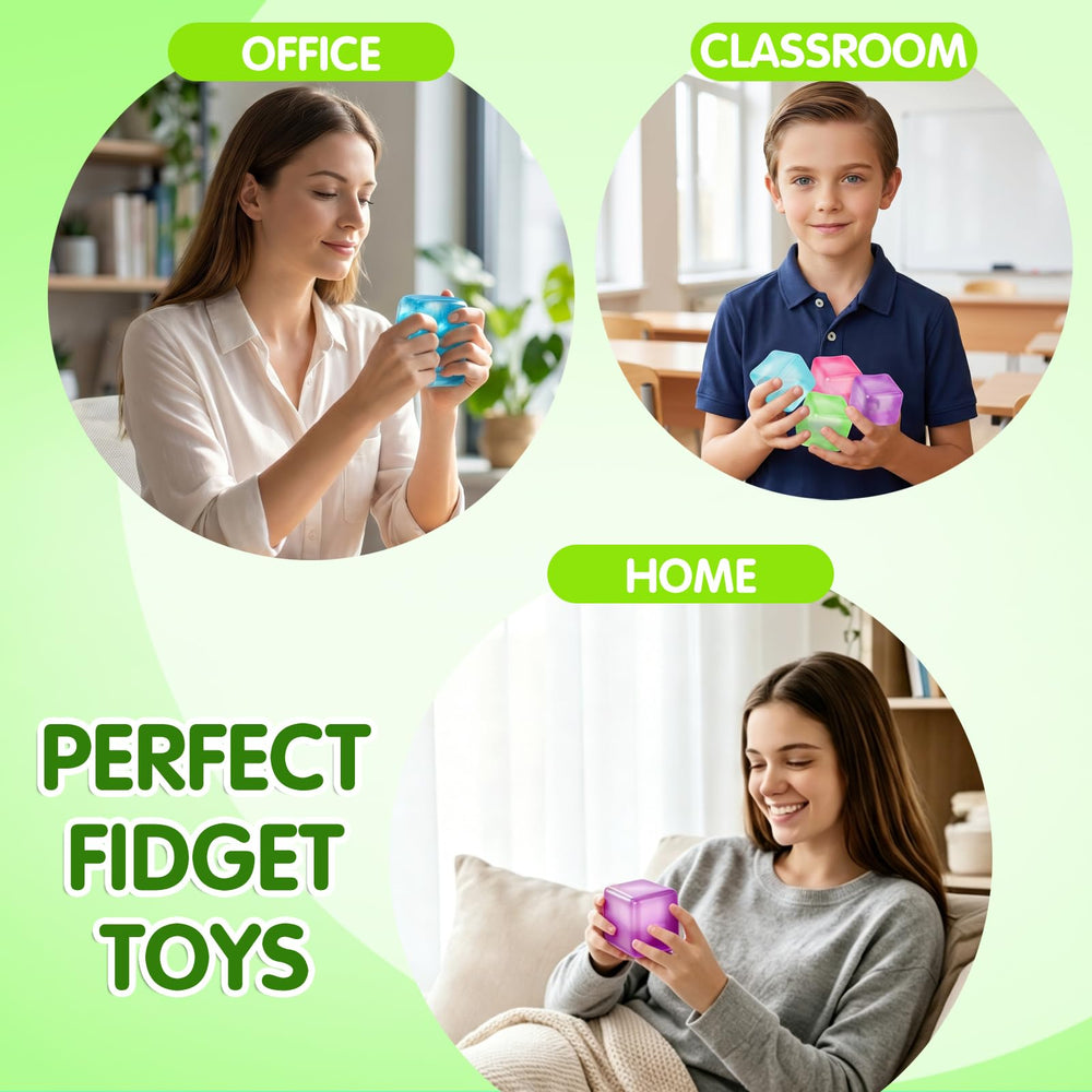 Bingcute cubo sostenido en mano para comparar tamaño y uso portátil