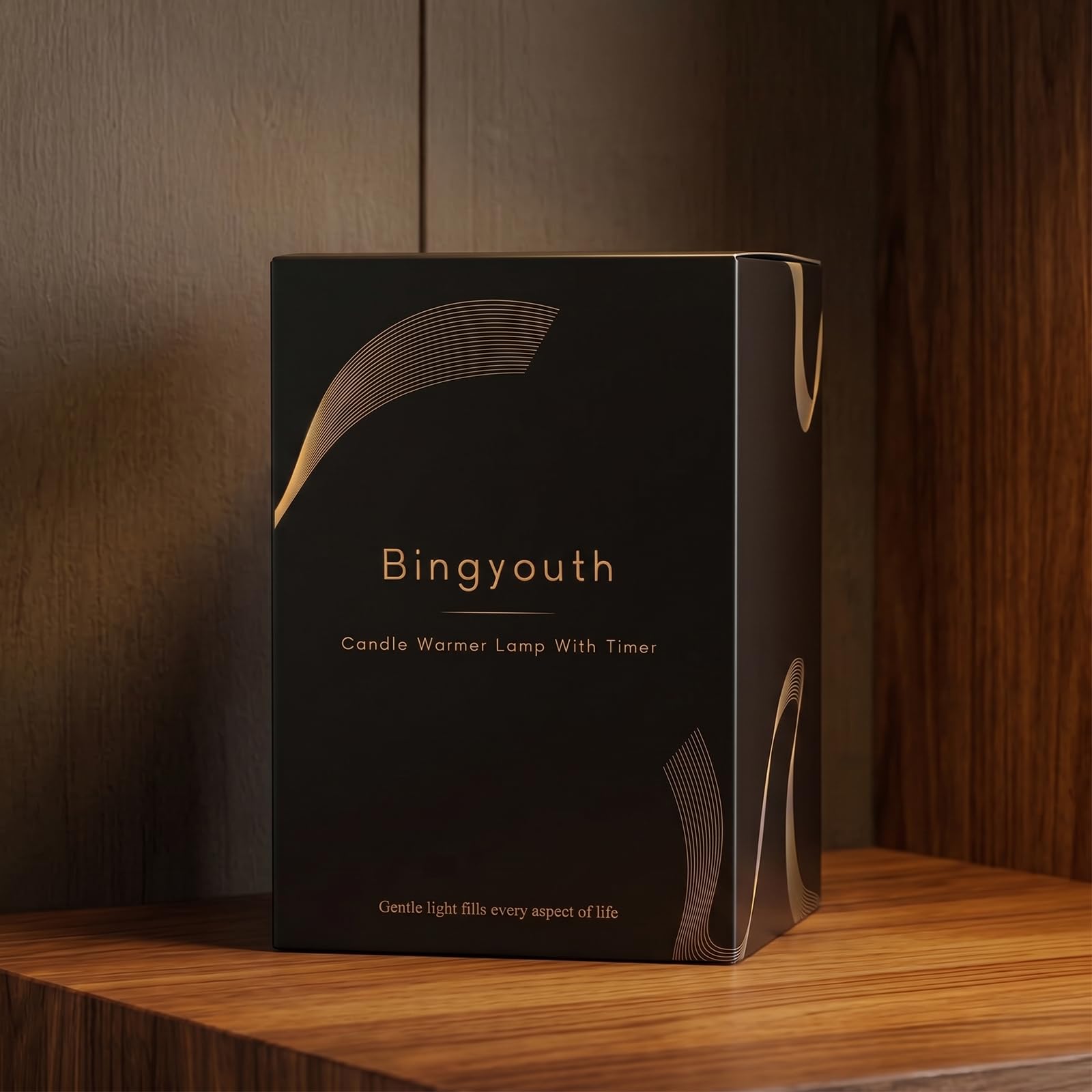 bingyouth lámpara empaquetada como regalo elegante lista para entregar