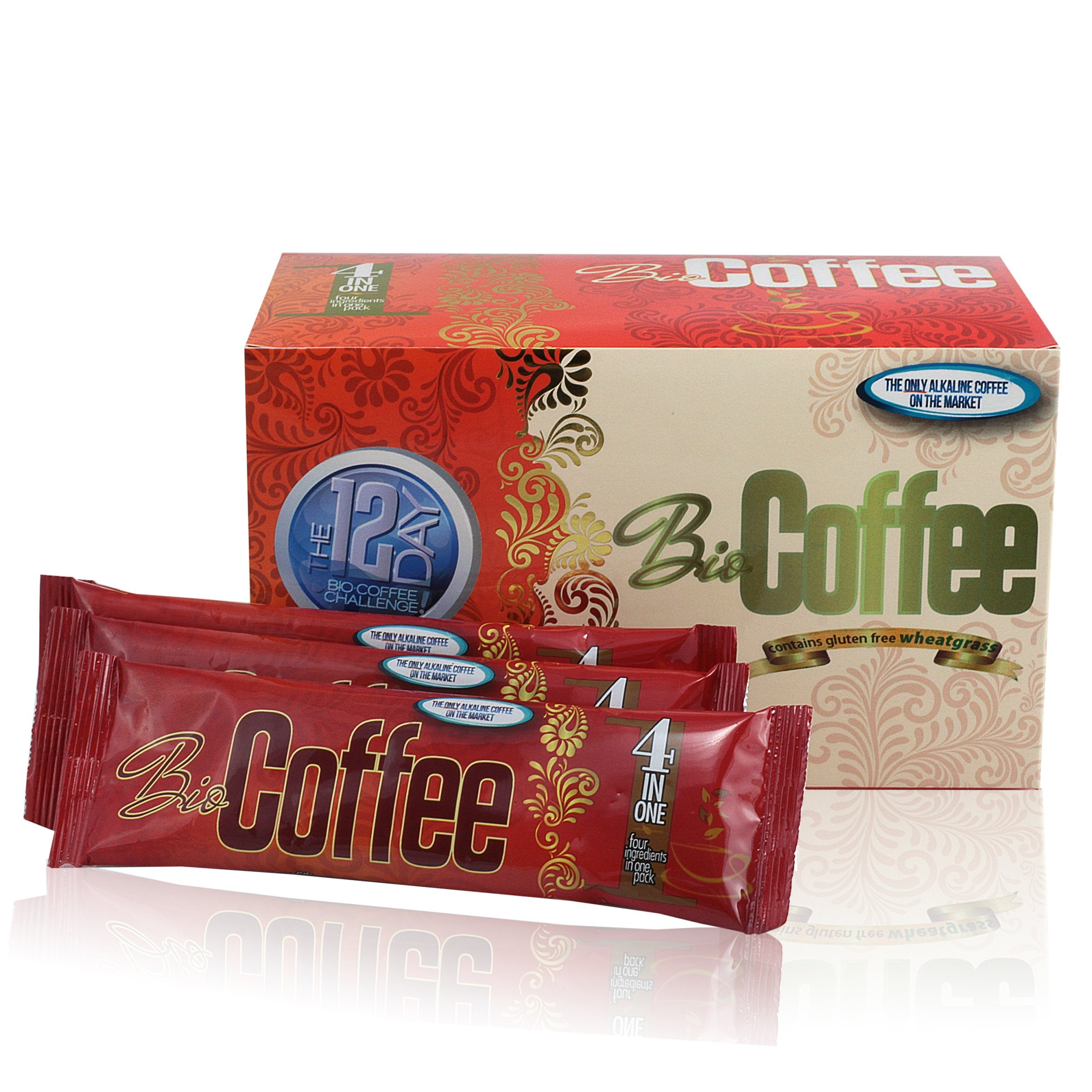 Bio Coffee escena lifestyle en oficina, opción práctica y saludable