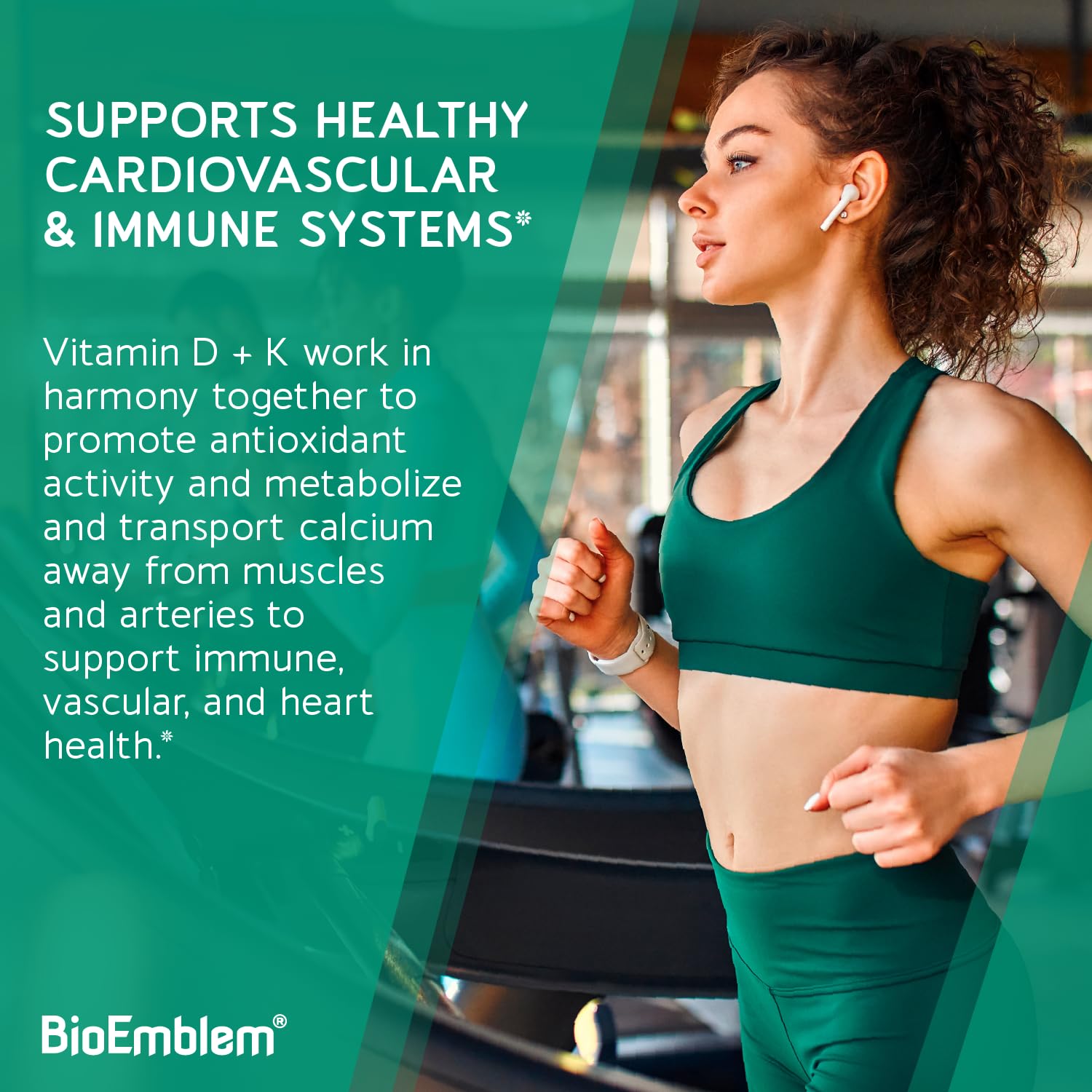 BioEmblem cápsula en primer plano mostrando textura vegetal y pureza