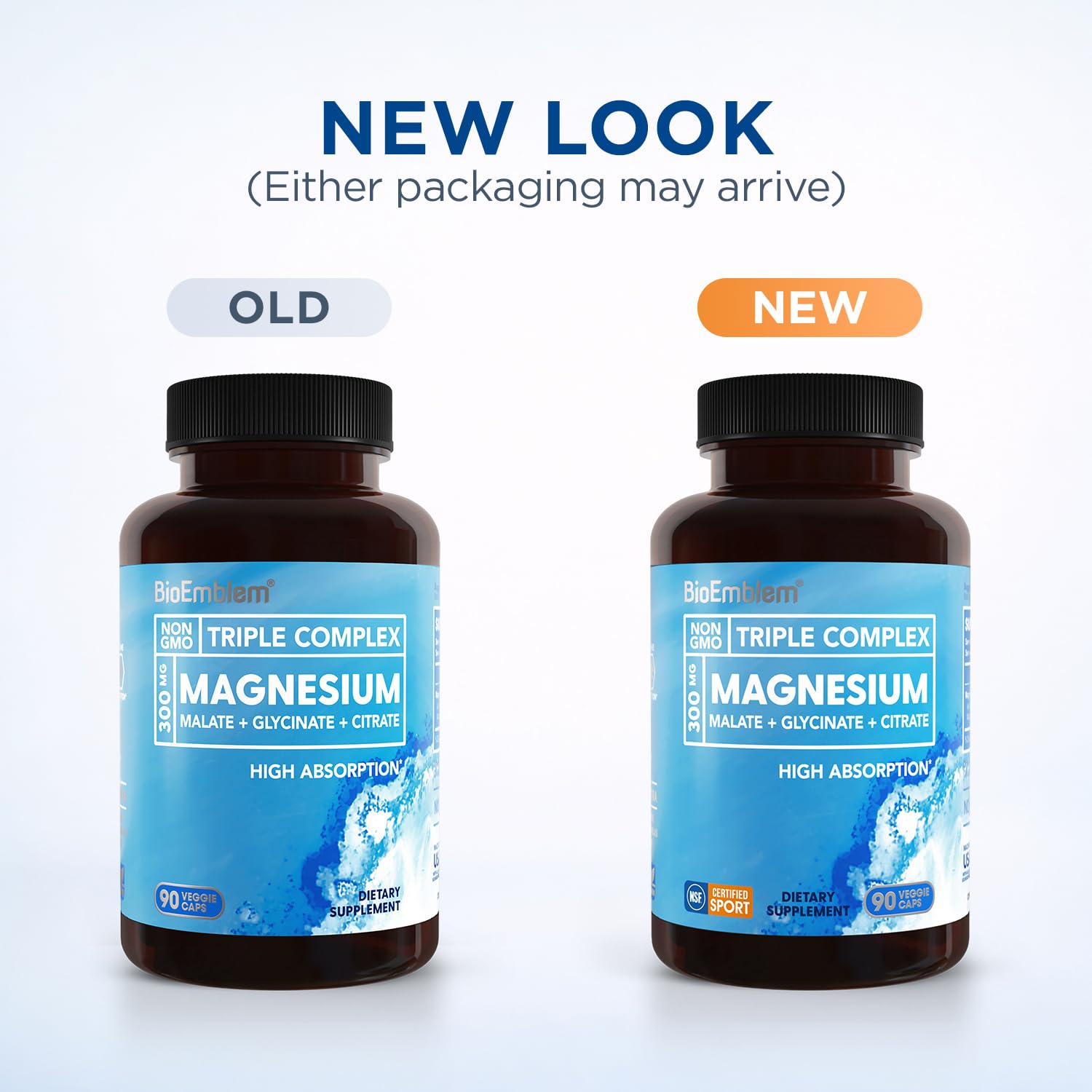 BioEmblem close-up of a single capsule highlighting smooth coating for easy swallowing