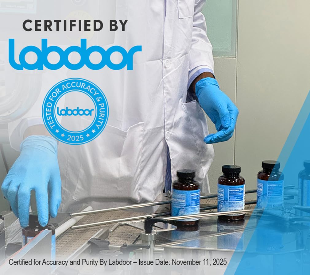 BioEmblem ingredient list label showing glycinate, malate and citrate blend benefits