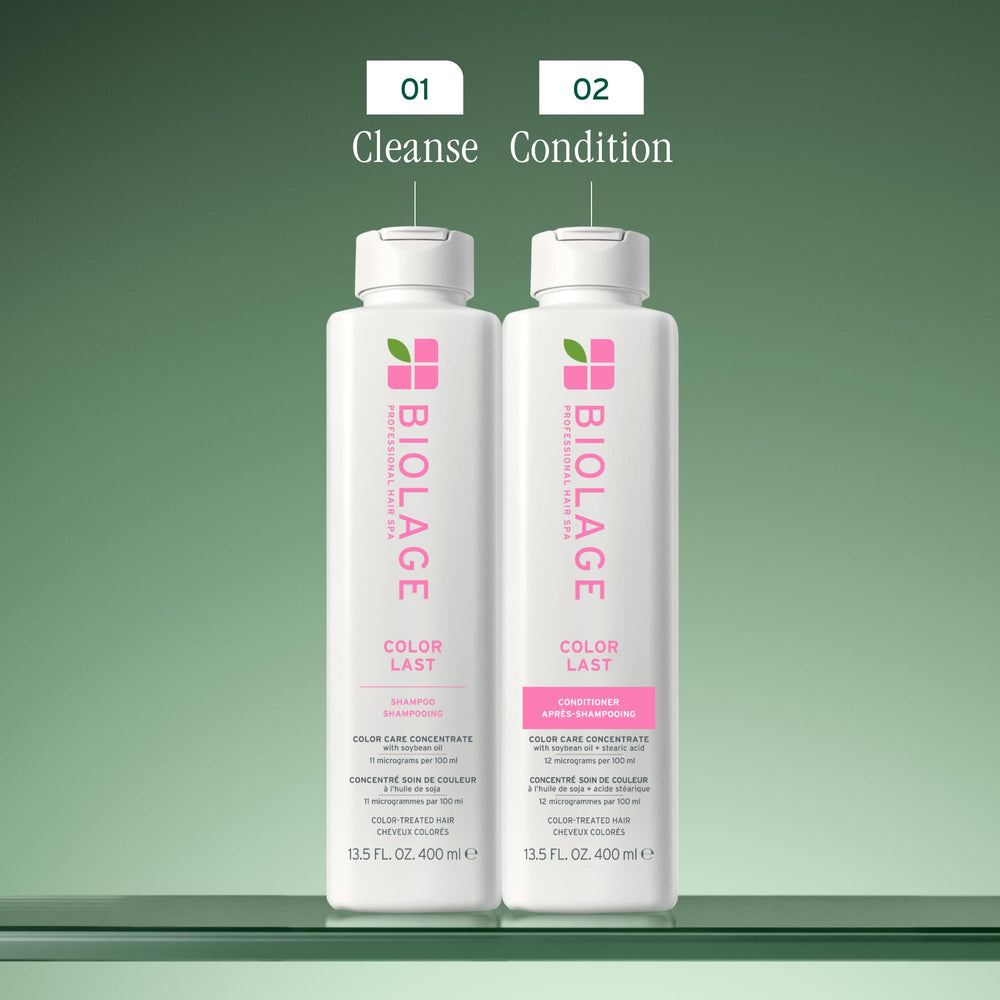 Biolage Color Last botella hecha con plástico 100% reciclado, opción eco
