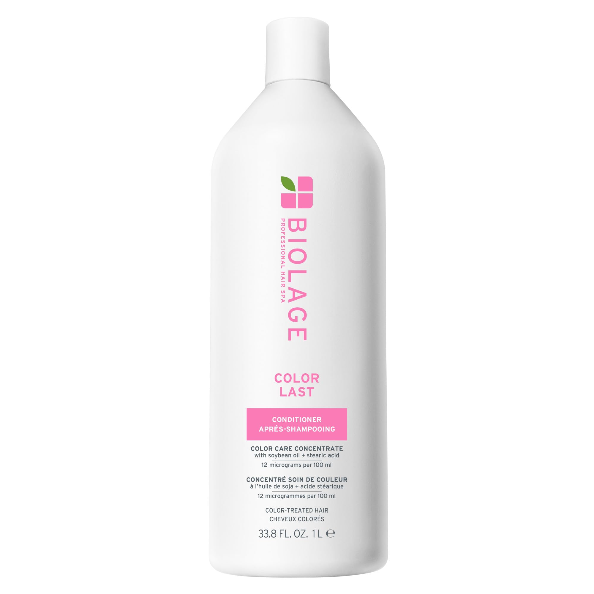 Biolage Color Last frente del envase mostrando 33.8 oz y beneficio de protección