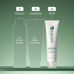 Biolage Gelée envase 16.9 oz mostrando tamaño y uso diario