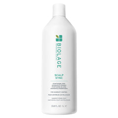 Biolage botella frontal 1L mostrando tamaño y diseño ecológico