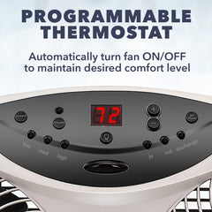 Bionaire panel extensor ajustado en ventana, asegura un montaje seguro