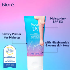Bioré usado como primer mejora la duración del maquillaje