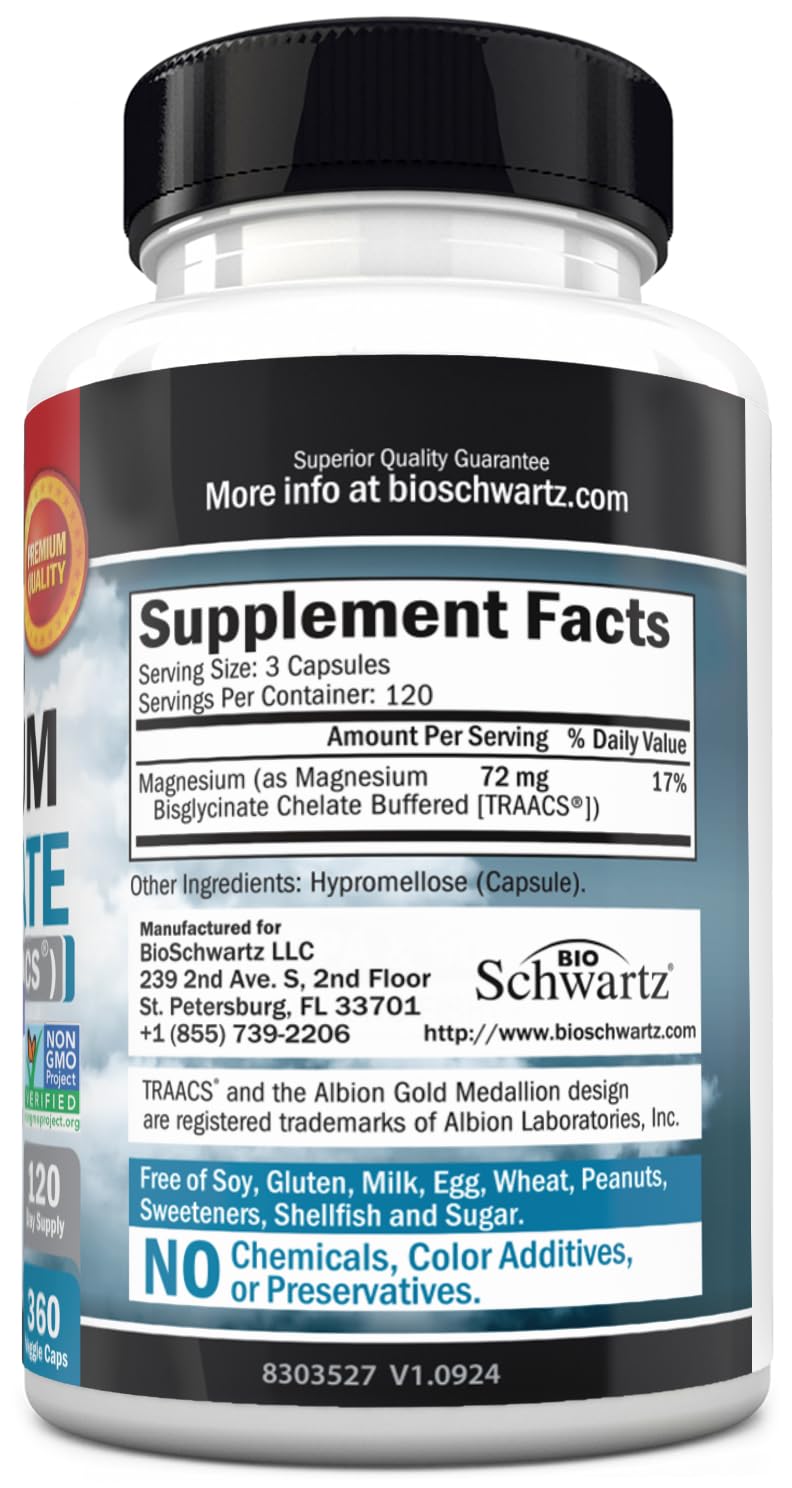 BioSchwartz empaque lateral mostrando instrucciones claras