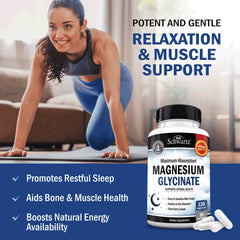 Detalle de etiqueta BioSchwartz con información de 500 mg y 100 mg magnesio elemental