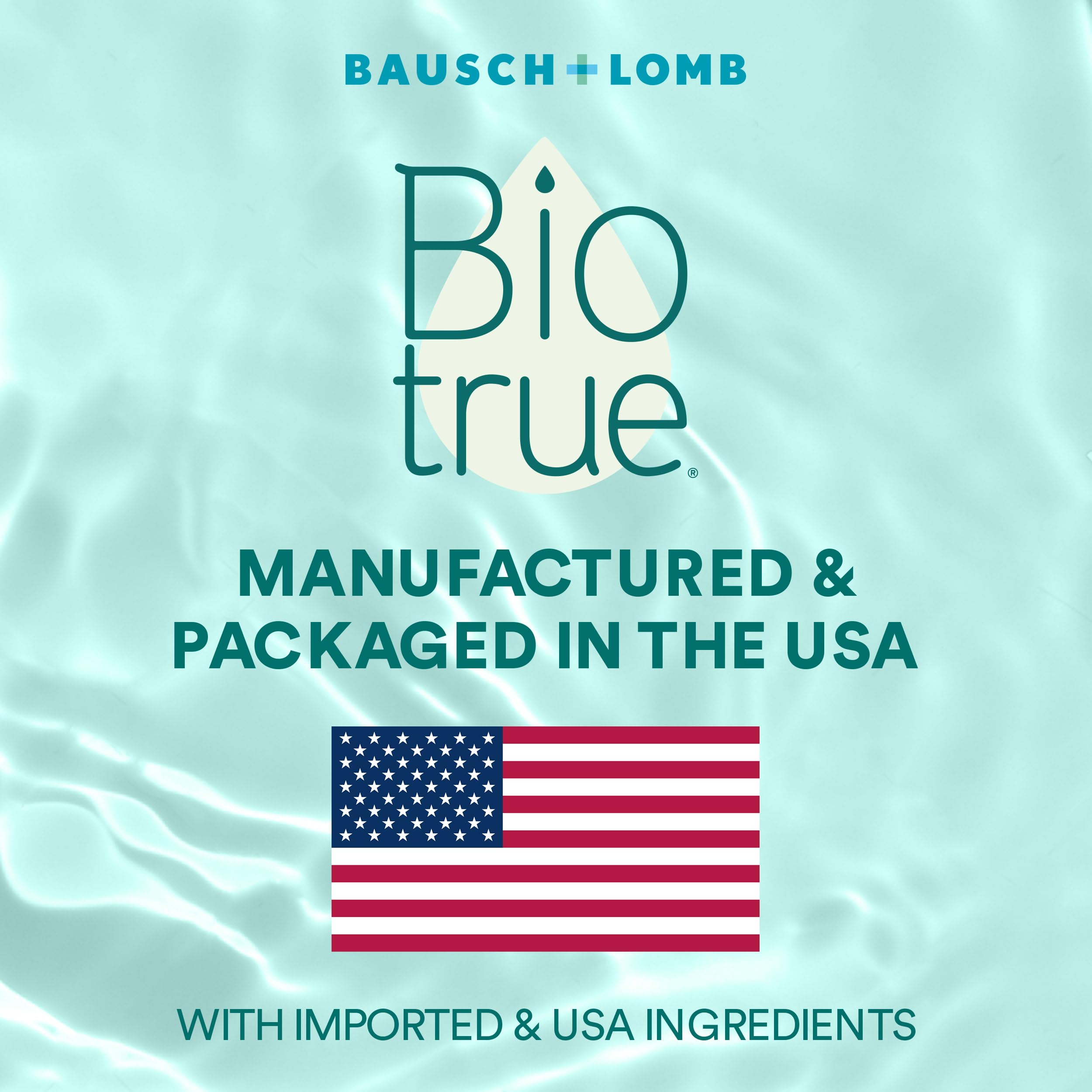 Biotrue en ambiente de baño higiénico, ideal para rutina diaria segura