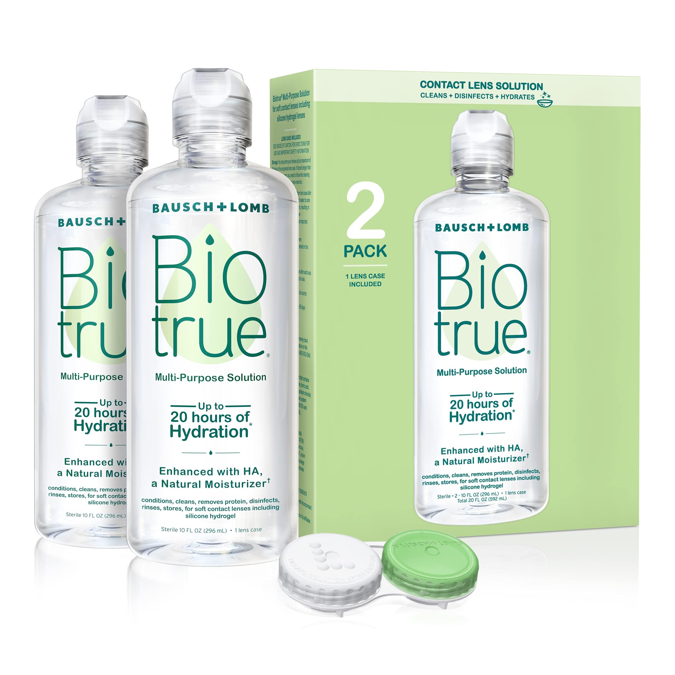 Biotrue envase frontal mostrando etiqueta y beneficios visibles