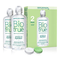 Biotrue envase frontal mostrando etiqueta y beneficios visibles