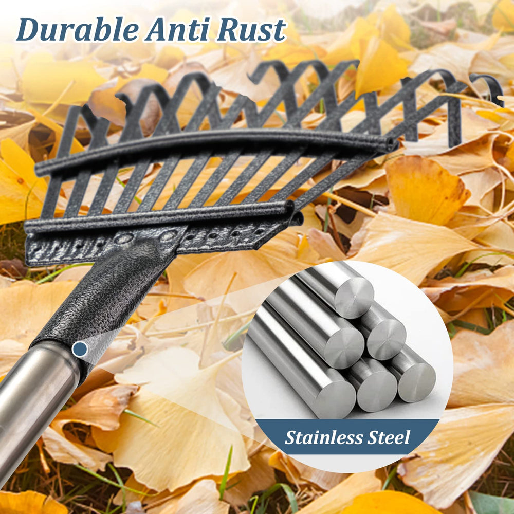 Bird Twig mango telescópico extendido, ajuste 36–78" para postura cómoda