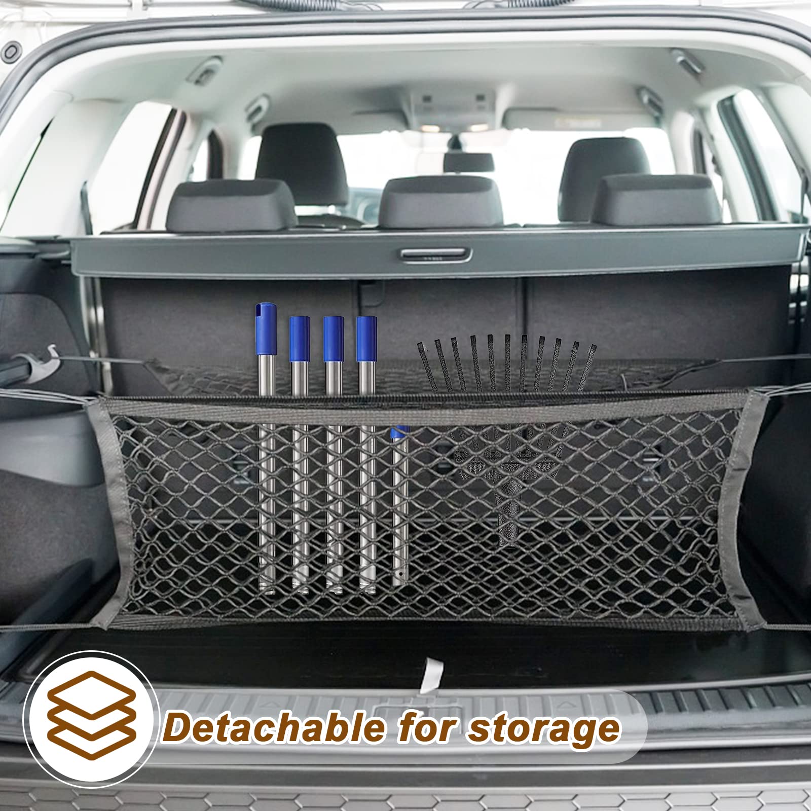 Bird Twig rastrillo plegado en maletero, transporte fácil y ahorro de espacio