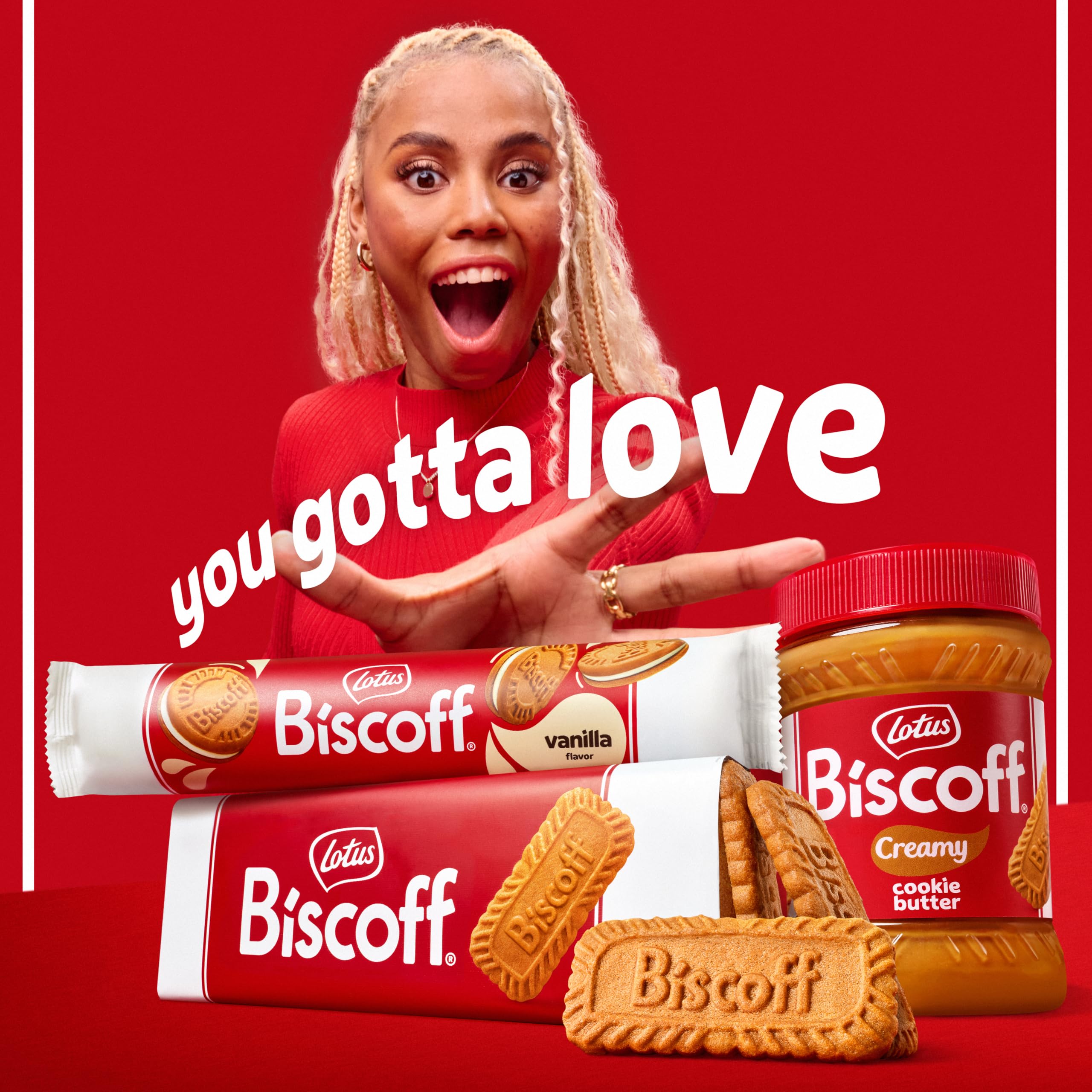 Biscoff detalle de la textura crujiente que aporta sabor caramelizado