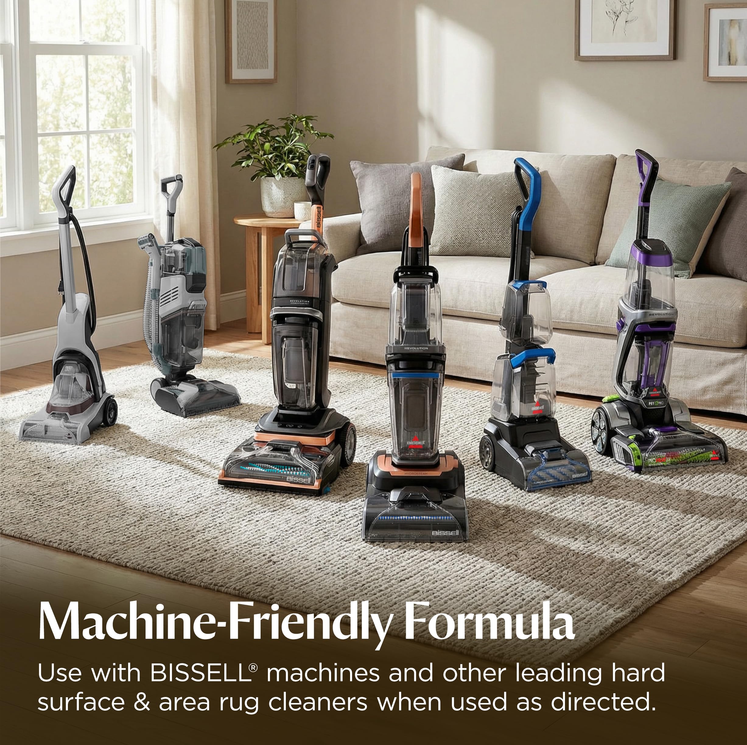 BISSELL estilo de vida con mascota mostrando hogar limpio y ambiente fresco