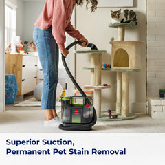 BISSELL Little Green Max Pet herramienta para pelo que mejora la extracción de fibra