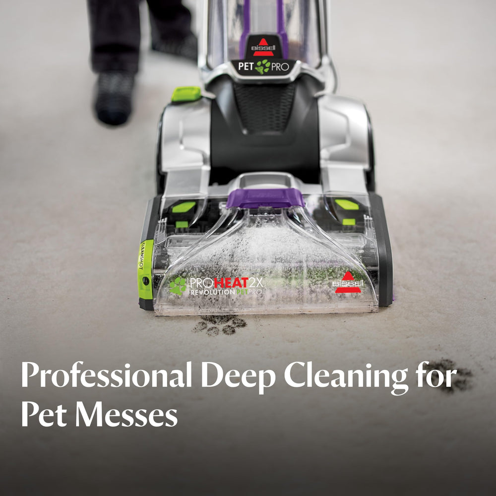 Bissell ProHeat 2X detalle de Dual DirtLifter PowerBrushes con cerdas antimicrobianas