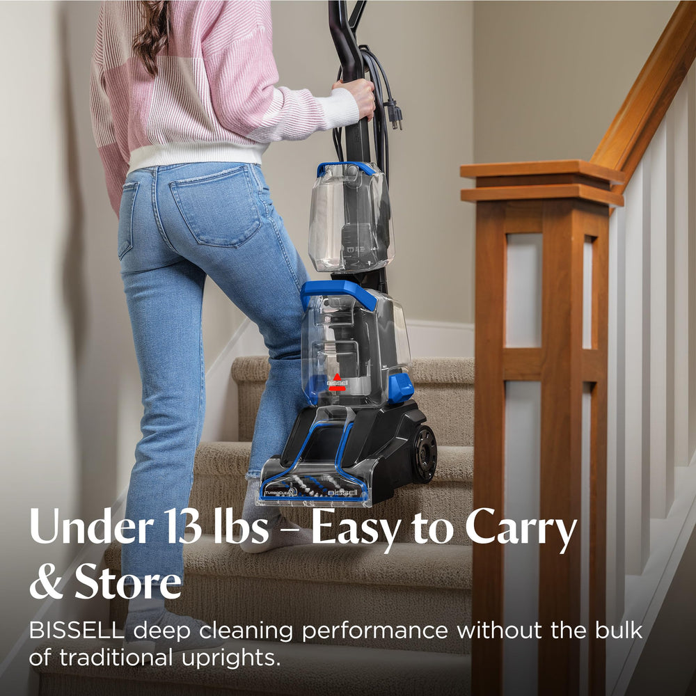 Bissell TurboClean boquilla removible facilitando enjuague y mantenimiento rápido