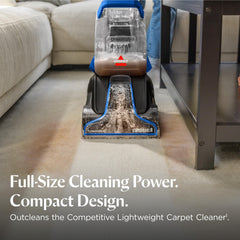Bissell TurboClean detalle del cepillo DeepReach para eliminar suciedad profunda