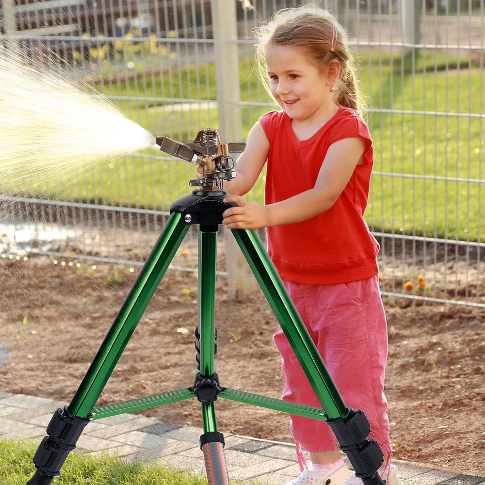 Biswing detailed metal nozzle showing impact head for even water distribution