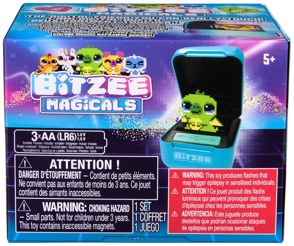 BITZEE alineación de varios personajes mostrando la colección completa