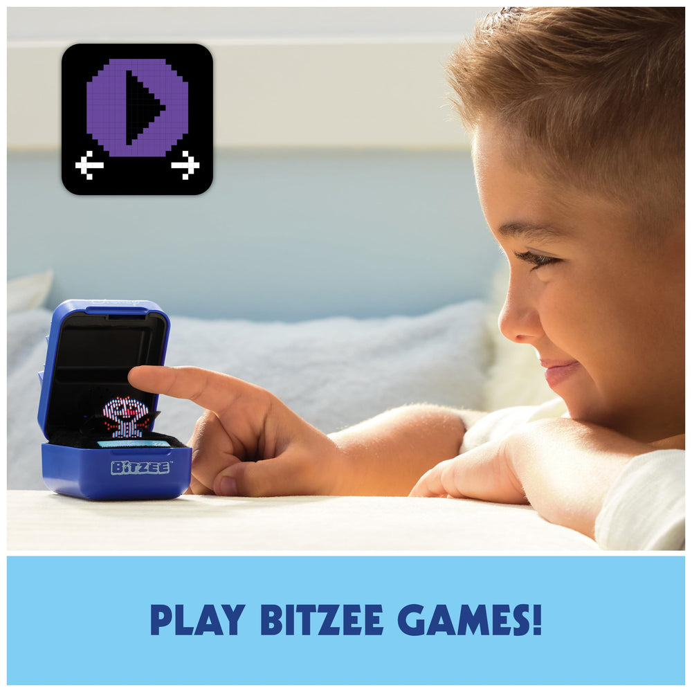 BITZEE muestra varios personajes coleccionados en el pod