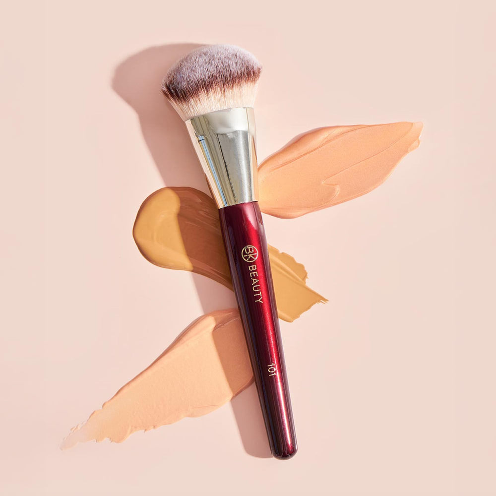 BK BEAUTY resultado antes y después con base para acabado pulido