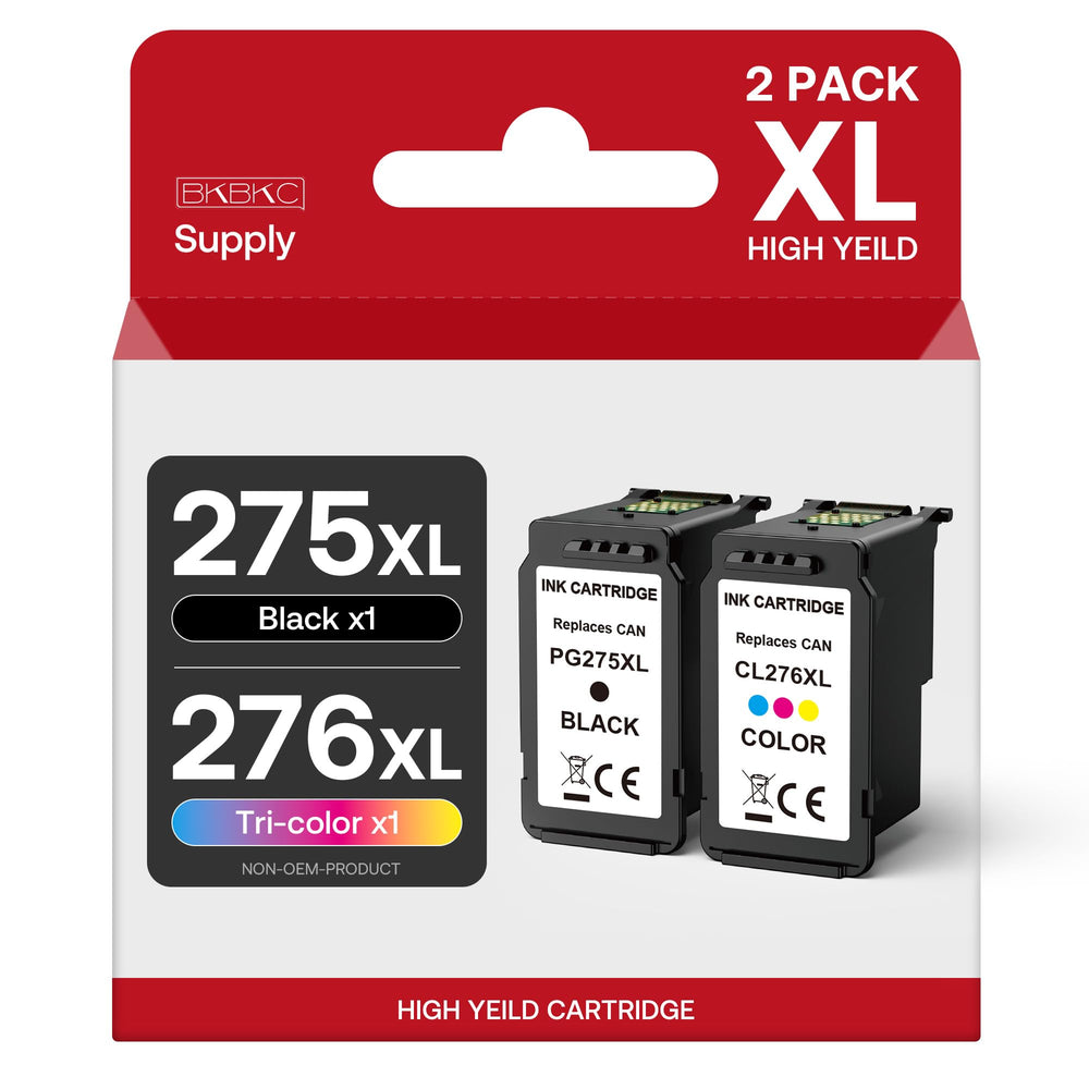 BKBKC empaque frontal mostrando cartuchos compatibles y ahorro