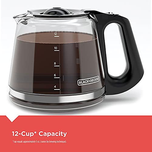 BLACK+DECKER comparación de escala mostrando el tamaño y capacidad en una cocina