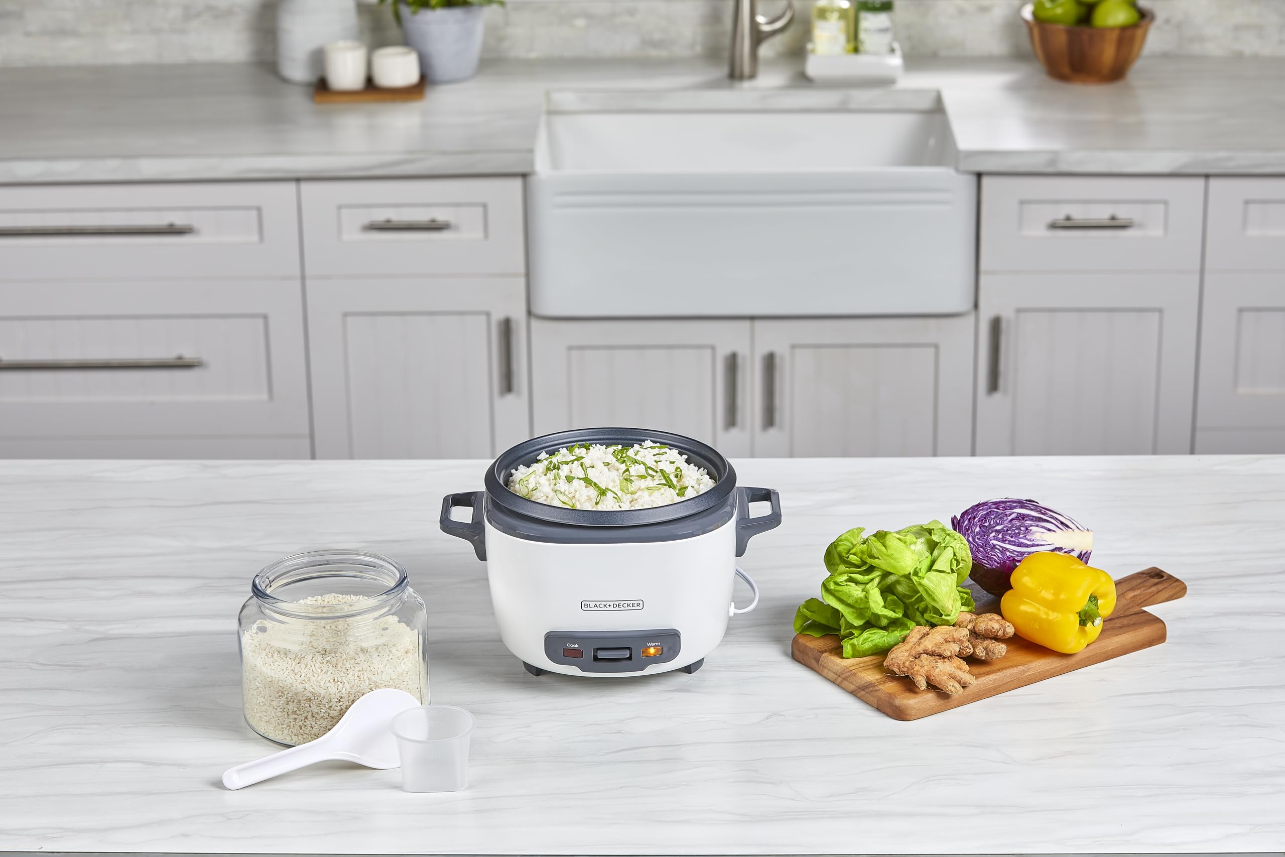 BLACK+DECKER detalle del cuenco antiadherente para limpieza fácil