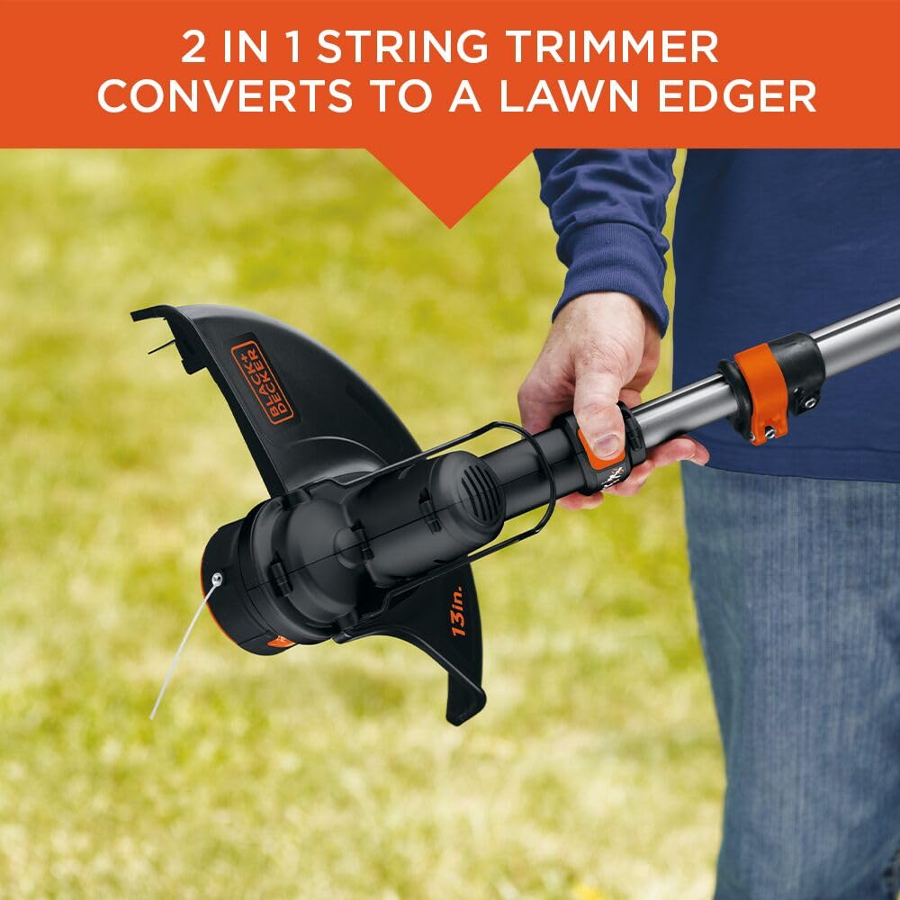 BLACK+DECKER mango auxiliar instalado para mayor control y comodidad