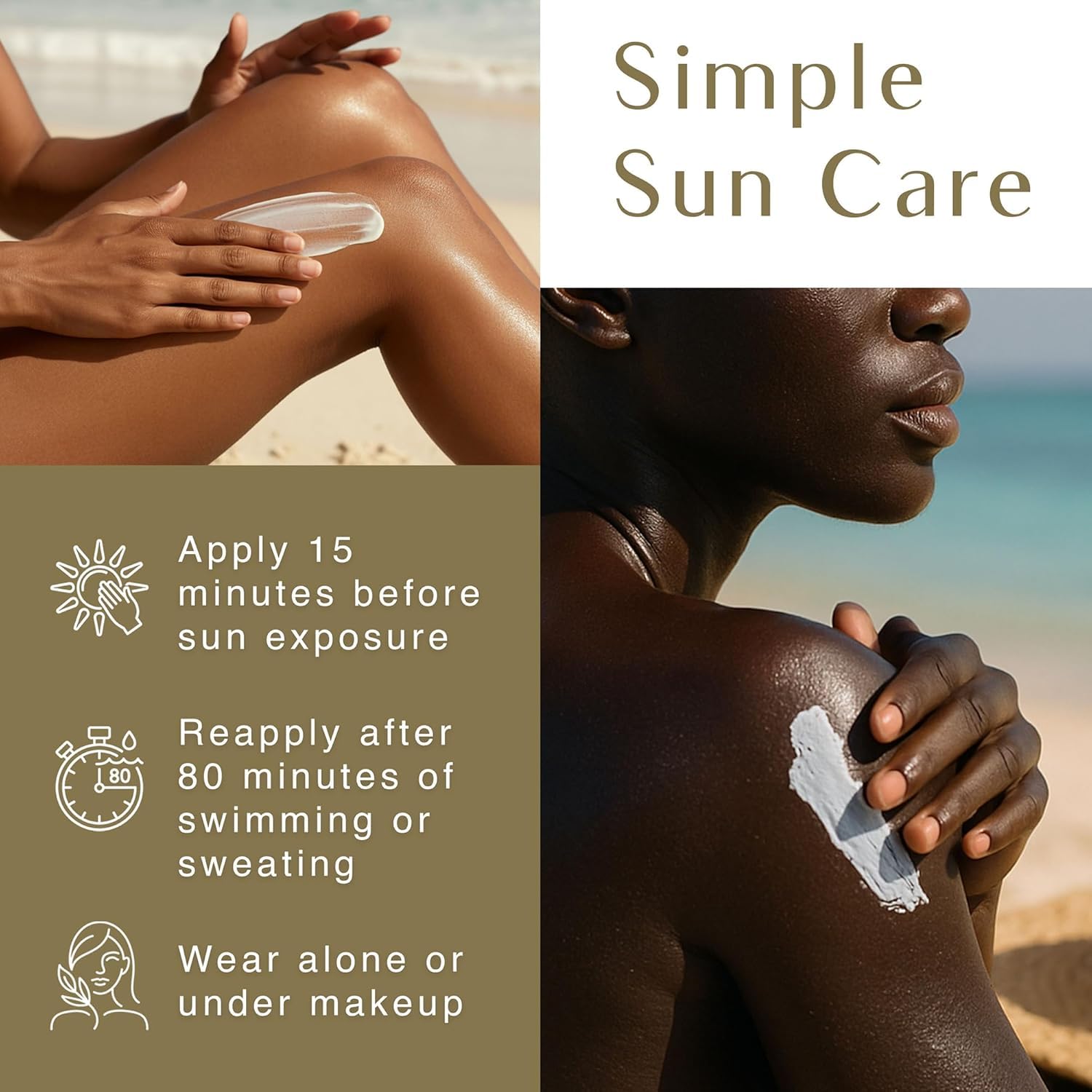 Black Girl Sunscreen ingredientes como aguacate y jojoba nutritivos
