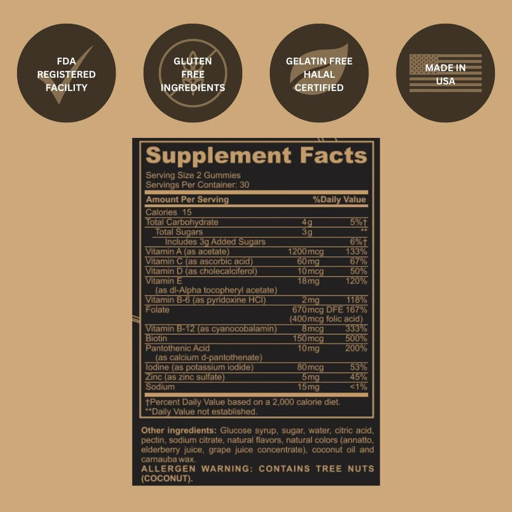 Black Girl Vitamins mujer tomando suplementos en desayuno fomentando hábito saludable