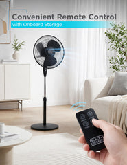 BLACK+DECKER base y ajuste de altura hasta 49 pulgadas para direccionar aire