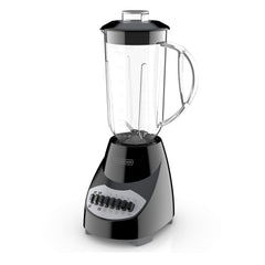 BLACK+DECKER BL2010BP frente mostrando diseño negro y controles, ventaja durabilidad