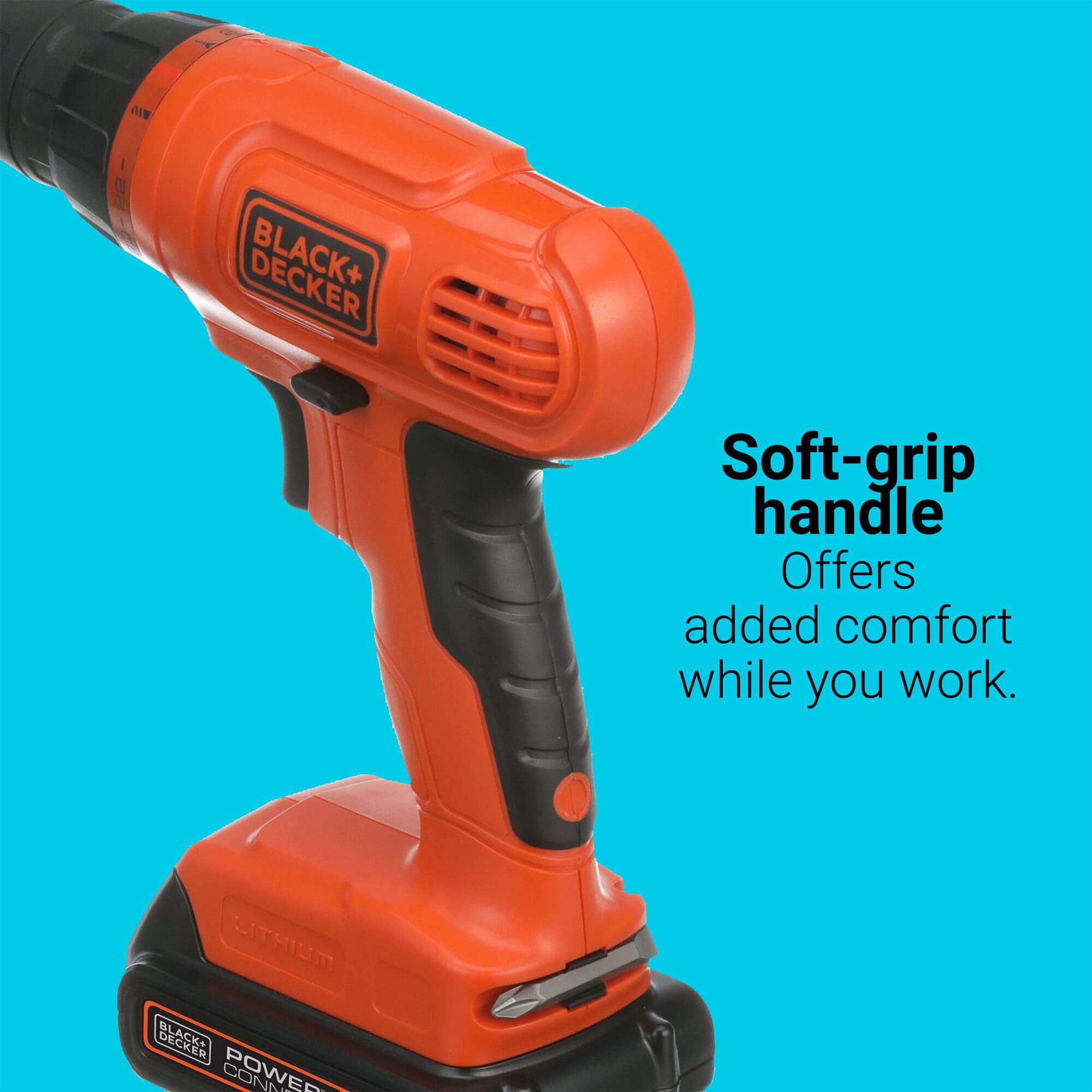 BLACK+DECKER taladro en uso montando una estantería, rápido y preciso