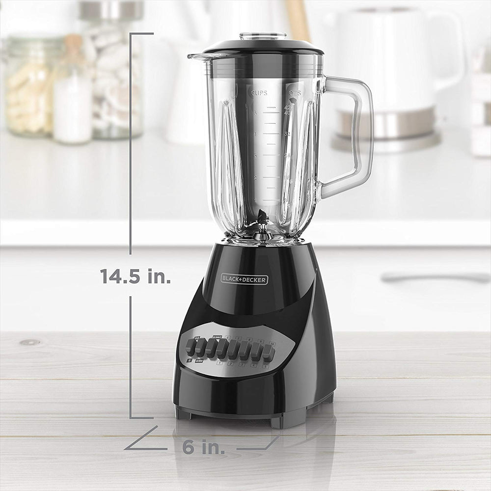 BLACK+DECKER jarra de vidrio PerfectPour con pico reclosable para vertidos limpios
