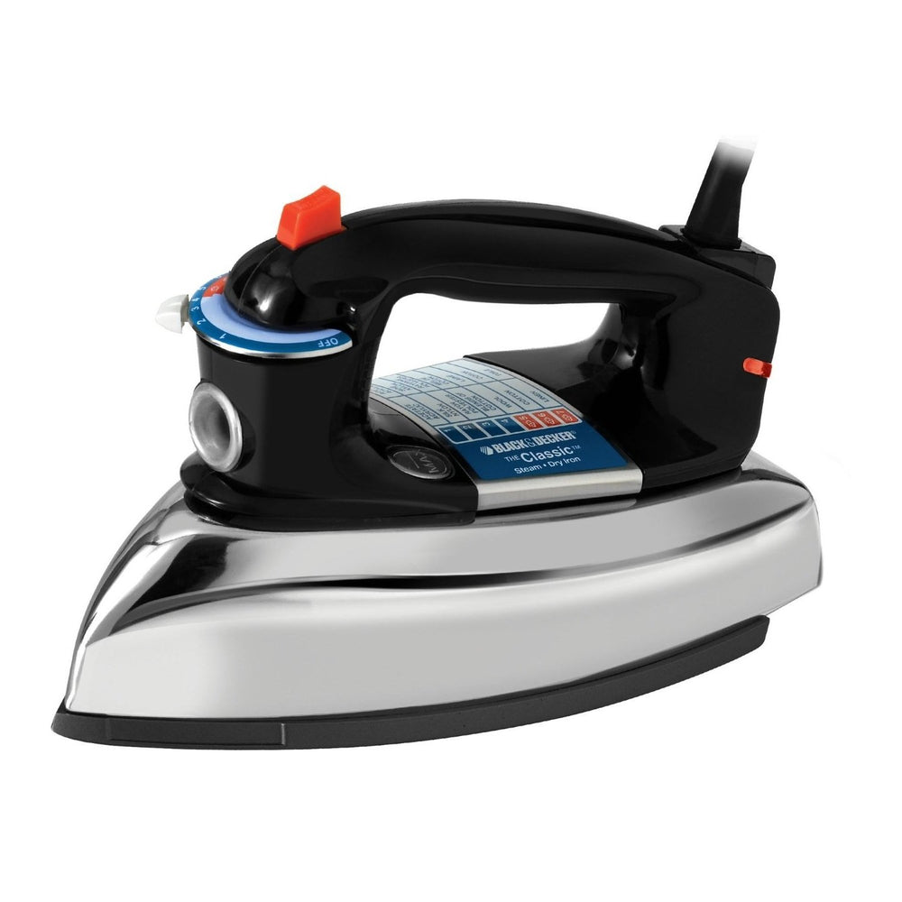 BLACK+DECKER vista frontal mostrando diseño clásico y facilidad de uso