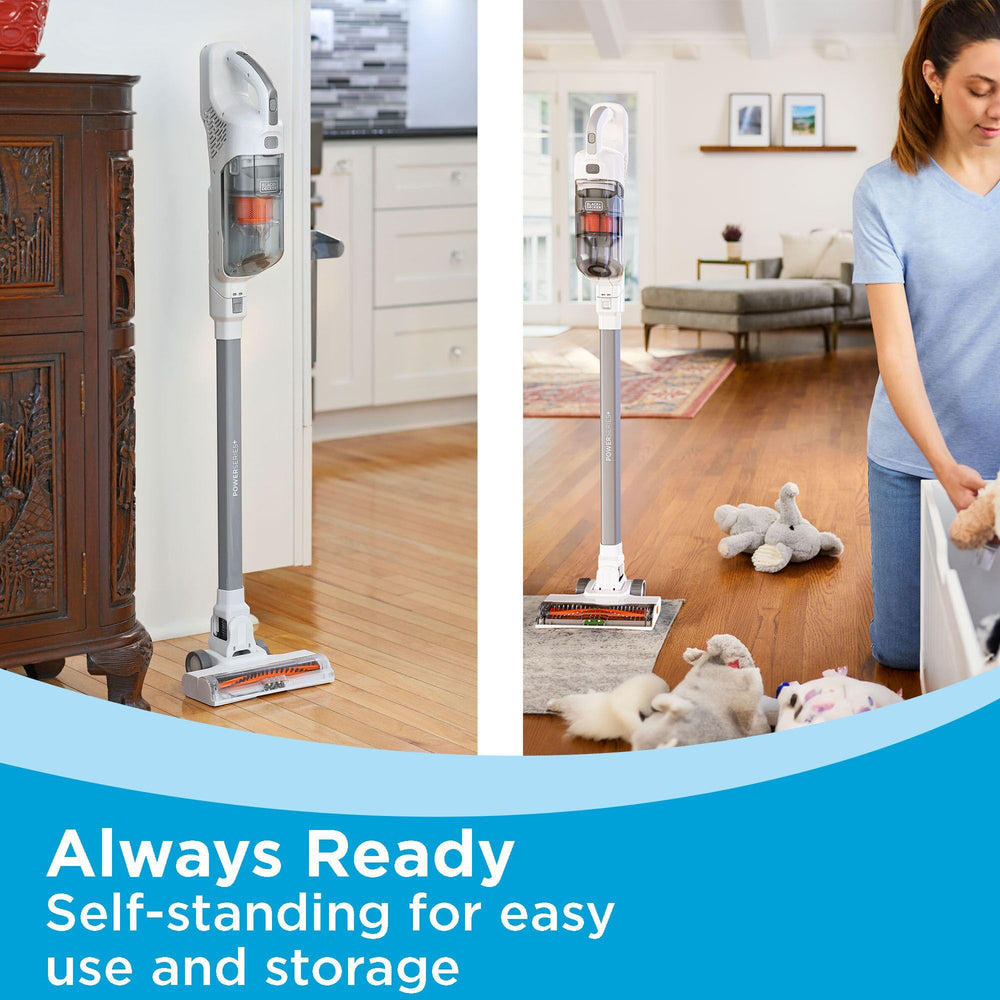 BLACK+DECKER vista para comparar tamaño con utensilios del hogar y escalas cotidianas